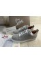 Christian Louboutin Rantulow Orlato Cinza de Camurça Sapatilha CL Sapatos