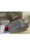 Christian Louboutin Spikeboat Sapatilha de Couro Prata CL Sapatos