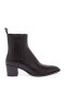 Christian Louboutin William Chelsea Botas De Couro Preto Christian Louboutin