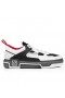 Christian Louboutin Astroloubi Tênis de Couro de Bezerro E Nappa Couro Branco CL Sapatos