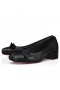 Christian Louboutin Mamaflirt 30 Mm Bailarinas Couro Napa Preto CL Sapatos