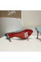 Christian Louboutin Me Dolly Strass Bombas de 100 mm de Camurça Strass Embelezado Bermudas