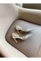 Jimmy Choo 65mm Bombas de Glitter Degradar o Tecido Prata