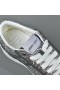 Jimmy Choo Havaí F Top Baixa Tênis Preto Prata