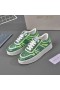 Jimmy Choo Havaí F Top Baixa Tênis Verde-Fluorescente