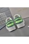 Jimmy Choo Havaí F Top Baixa Tênis Verde-Fluorescente