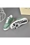 Jimmy Choo Havaí F Top Baixa Tênis Verde