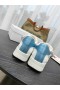 Jimmy Choo Osaka Sapatilha Azul Branco