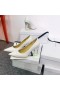 Jimmy Choo YK Jeong de Cristal Salto alto Bombas de 85mm Branco