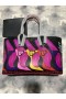 Christian Louboutin Cabata Couro Tote Bag Pensamentos Flor Christian Louboutin Sacos