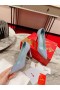 Christian Louboutin Condora Bombas de 85mm de Couro Camurça Azul CL Sapatos