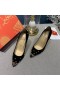 Christian Louboutin Degraspike Cravejado de 100MM Bombas de Camurça Preto CL Sapatos