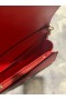 Christian Louboutin Paloma Picos De Couro Enfeitados De Embreagem Saco Vermelho De Christian Louboutin