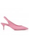 Christian Louboutin Desportivo Kate Funda 55 Mm Estilingue de Volta Bombas de Couro Nappa Calipso CL Sapatos