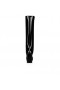 Christian Louboutin Alleo Botta 90 Mm Botas Macias Patente De Couro De Bezerro Preto Sapatos Christian Louboutin