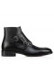 Christian Louboutin Chambelimonk Bota De Couro De Bezerro Preto Christian Louboutin Botas