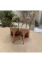Christian Louboutin Clara Funda 80mm Bombas de Patente de Couro Nude
