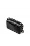 Christian Louboutin Loubi54 Mini Saco Crossbody Jacaré Em Relevo Couro De Bezerro Preto