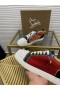 Christian Louboutin Louis Picos De Tênis De Camurça E Couro Strass Multicolor