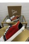 Christian Louboutin Louis Picos De Tênis De Camurça E Couro Strass Multicolor
