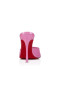 Christian Louboutin Me Dolly 100 Mm Mulas Iridescente De Couro De Patente Bebê B