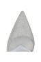 Christian Louboutin Planeta Rainha 70 mm Bombas de couro de Bezerro de Prata CL Sapatos