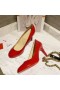 Christian Louboutin Simples de Patente de Couro Bombas de 85mm Vermelho de Christian Louboutin Sapatos