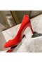 Christian Louboutin Simples de Patente de Couro Bombas de 85mm Vermelho de Christian Louboutin Sapatos