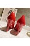Christian Louboutin Simples de Patente de Couro Bombas de 85mm Vermelho de Christian Louboutin Sapatos