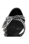 Christian Louboutin Wosandal Pic 100 Mm Sandálias De Couro E Spikes Preto