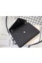 Saint Laurent Envelope Saco Grande Noir Couro Grained Saint Laurent Sacos
