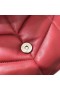 Saint Laurent Loulou Baiacu Pequeno Saco Vermelho Em Pele De Cordeiro Saint Laurent Sacos
