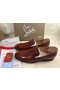 Christian Louboutin Dente-De-Leão Havane Bezerro