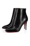 Christian Louboutin Eloise Espólio de 85 mm de Couro Preto