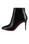 Christian Louboutin Eloise Espólio de 85 mm de Couro Preto