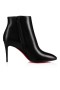 Christian Louboutin Eloise Espólio de 85 mm de Couro Preto