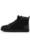 Christian Louboutin Alta Superior VarsiLou Picos De Bezerro Preto