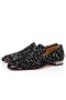 Christian Louboutin Sapatos Colonnaki Preto-prata Sapato