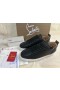 Christian Louboutin Baixo-superior Rantulow de Bezerro Preto Sapatilha