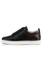Christian Louboutin Baixo-superior Rantulow de Bezerro Preto Sapatilha