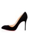 Christian Louboutin Bombas de Corneille 100 mm de Camurça Preto