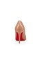 Christian Louboutin Bombas de Kate 85 mm Nude Patente bezerro