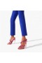Christian Louboutin Sandália Spikita Alça de 100 mm Conf/met Fúcsia/lin Conf Couro