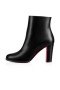Christian Louboutin Spikita Espólio Adox 85 mm Preto/preto Lucido Couro