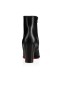 Christian Louboutin Spikita Espólio Adox 85 mm Preto/preto Lucido Couro