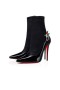 Christian Louboutin Spikita Espólio Jessie Joli 100 mm Patente Preto