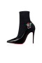 Christian Louboutin Spikita Espólio Jessie Joli 100 mm Patente Preto