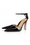 Christian Louboutin Bilougiela 25 100 Mm Strappy Pumps Patent Calf Leather