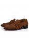 Christian Louboutin Chambelimoc Loafers Nubuck Leather Cuir