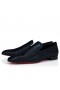 Christian Louboutin Dandelion Loafers Jacquard Ocean Navy